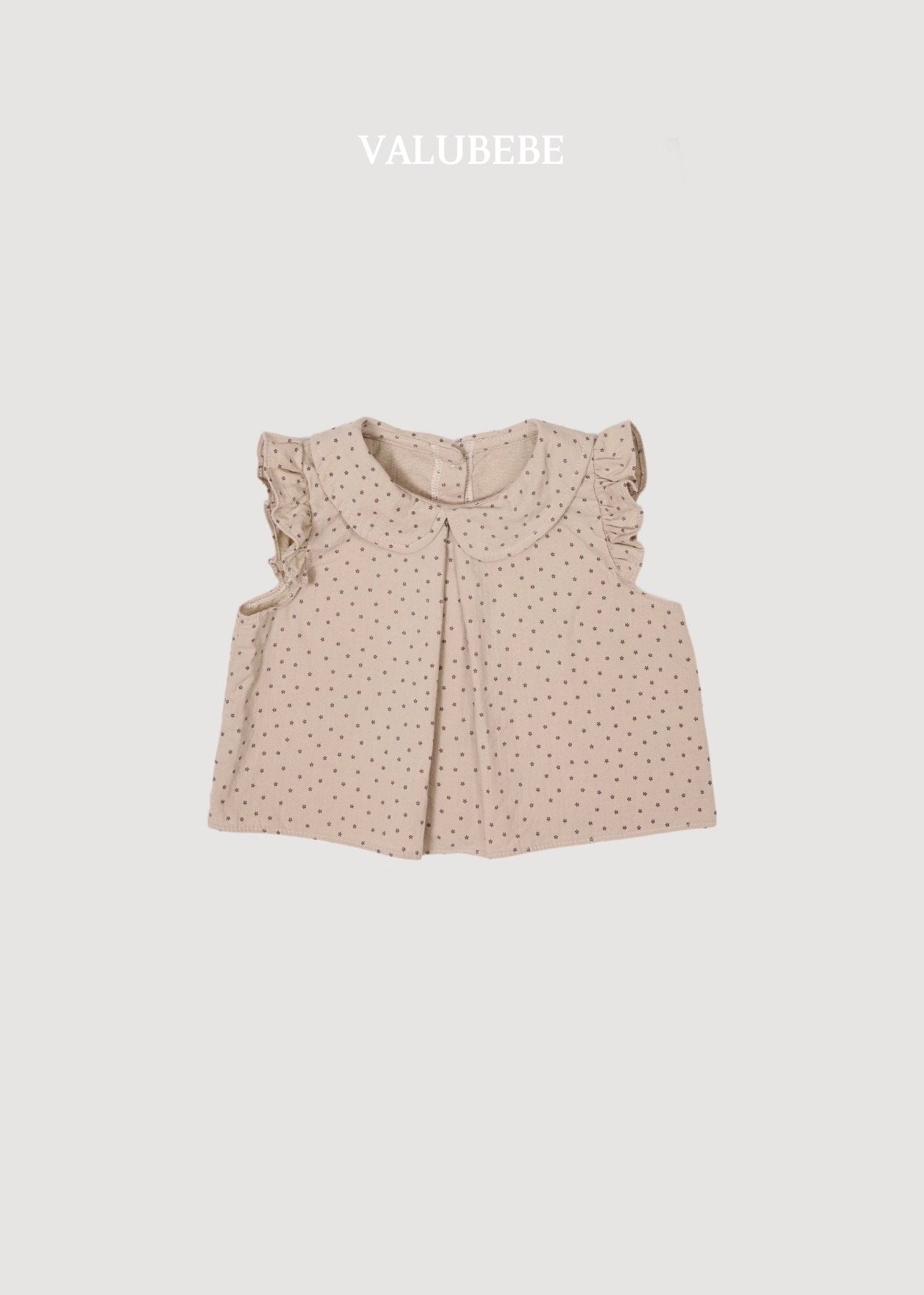 ［valubebe］Frill collar layered vest