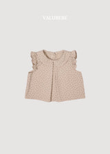 ［valubebe］Frill collar layered vest