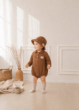 ［valubebe］Mini shirt rompers