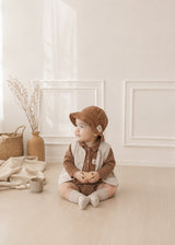 ［valubebe］Mini shirt rompers