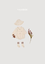 ［valubebe］Mini shirt rompers