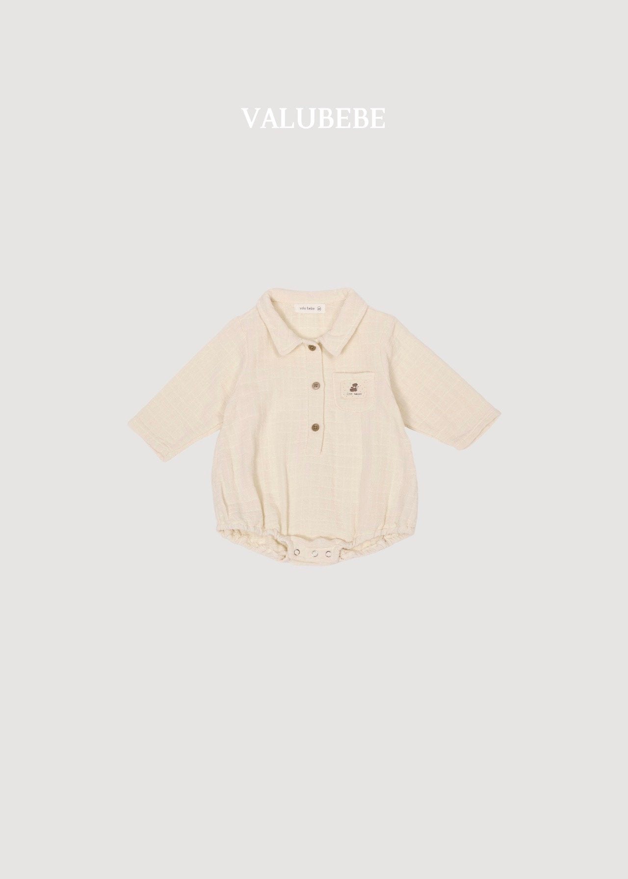 ［valubebe］Mini shirt rompers