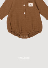 ［valubebe］Mini shirt rompers
