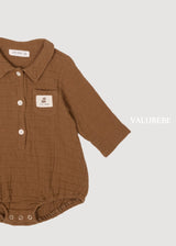 ［valubebe］Mini shirt rompers