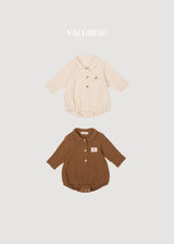 ［valubebe］Mini shirt rompers