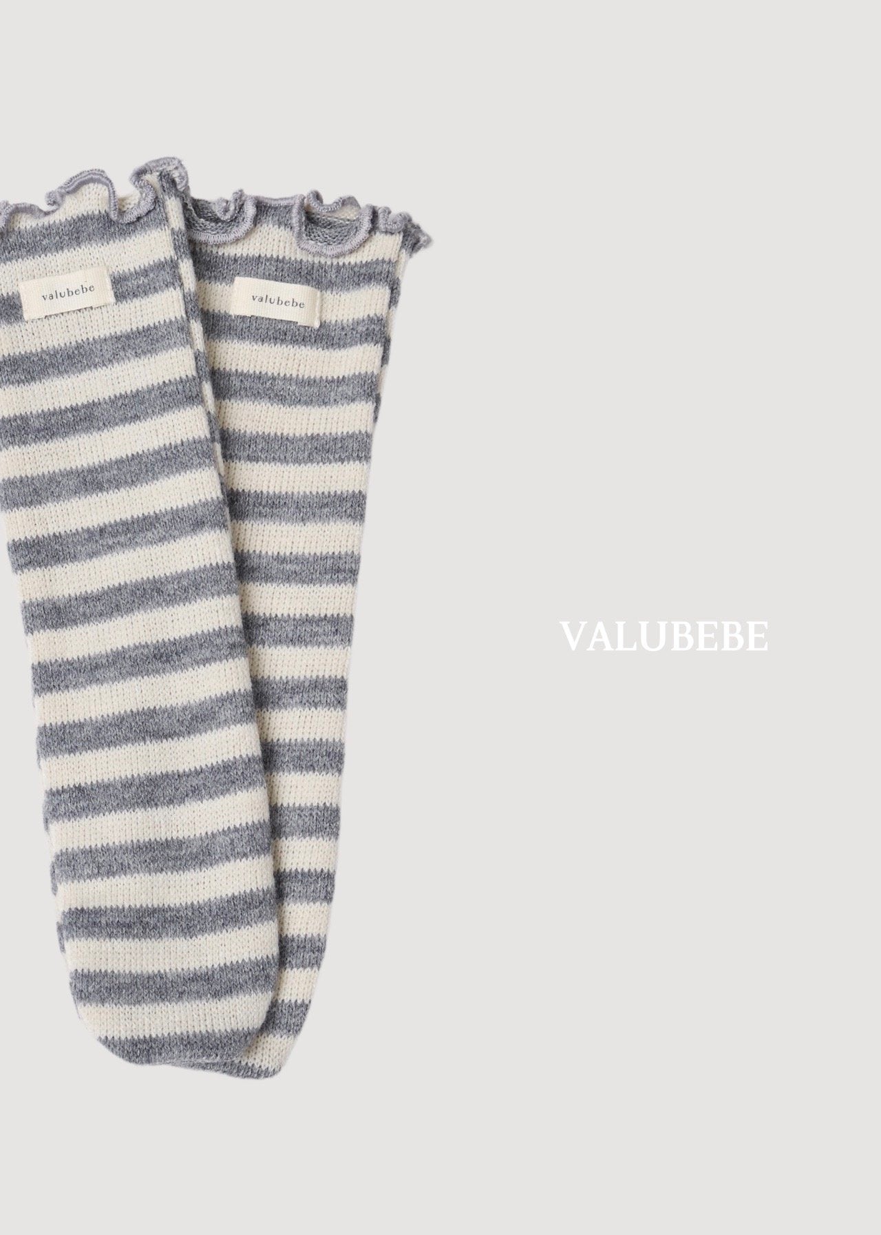 ［valubebe］Stripe mellow socks