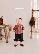 ［valubebe］Frill capri pants
