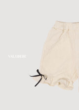 ［valubebe］Frill capri pants