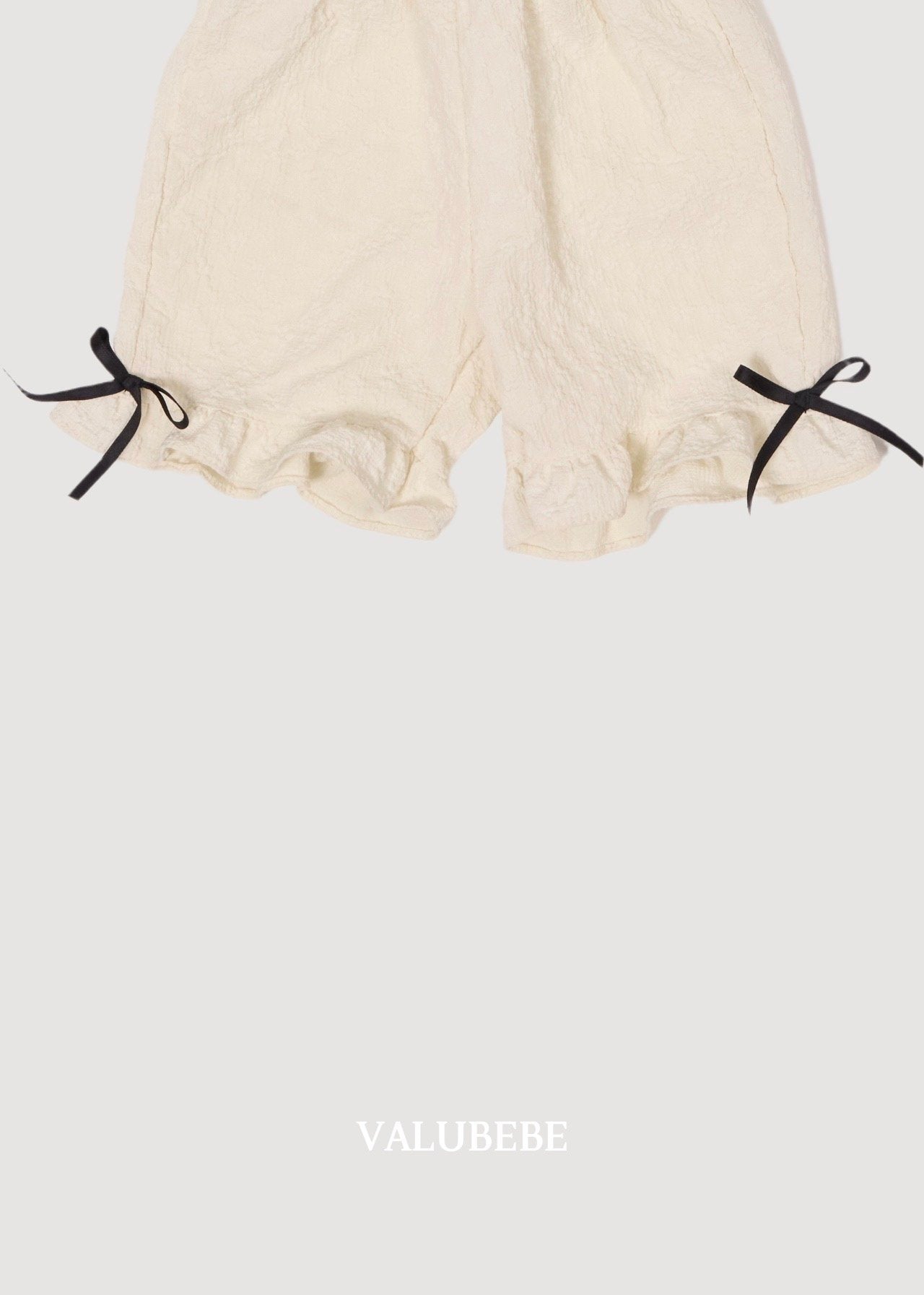 ［valubebe］Frill capri pants