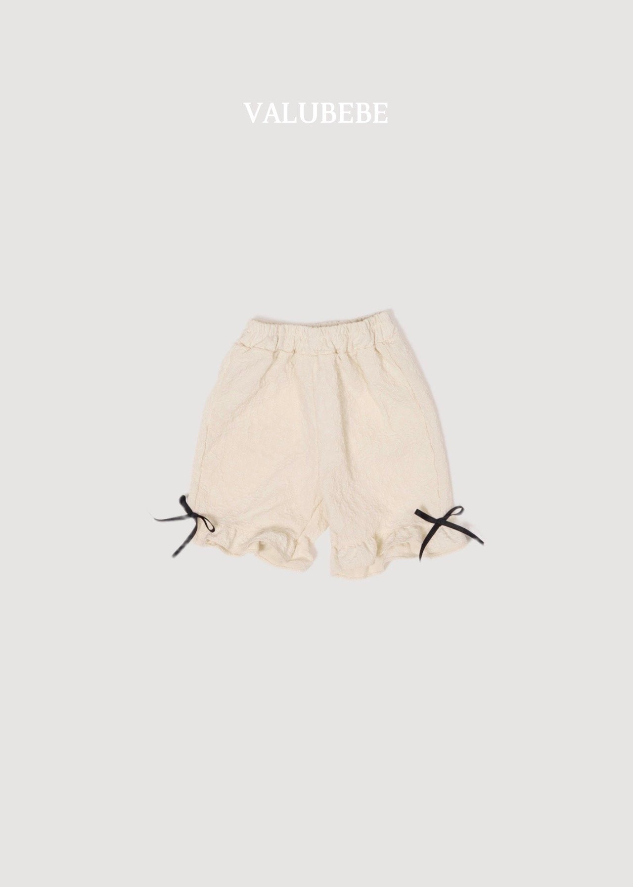［valubebe］Frill capri pants