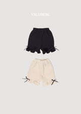 ［valubebe］Frill capri pants