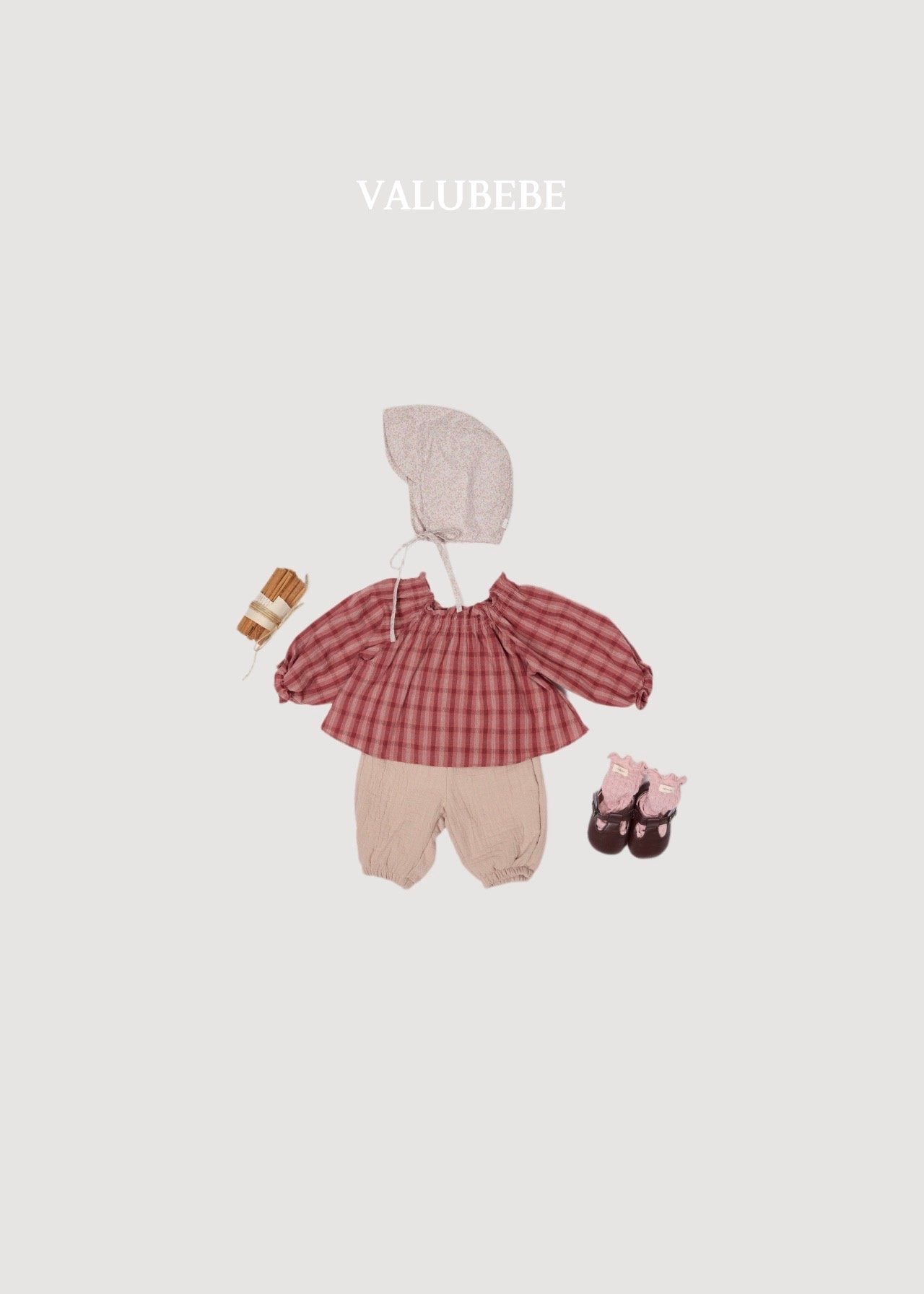 ［valubebe］Autumn embossing pants