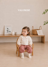 ［valubebe］Autumn embossing pants (check)