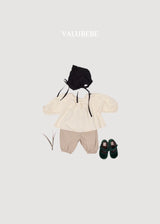 ［valubebe］Autumn embossing pants (check)