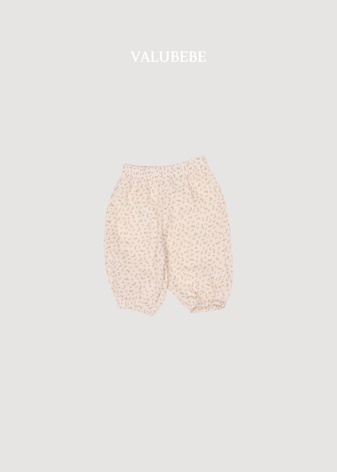 ［valubebe］Autumn embossing pants (flower)
