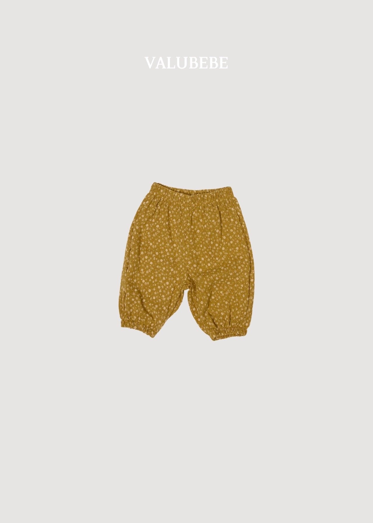 ［valubebe］Autumn embossing pants (flower)