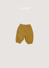 ［valubebe］Autumn embossing pants (flower)