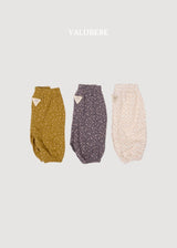 ［valubebe］Autumn embossing pants (flower)