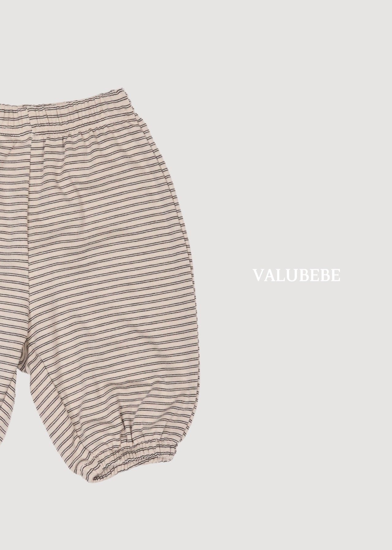 ［valubebe］Autumn embossing pants (stripe)