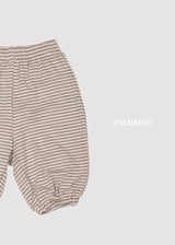 ［valubebe］Autumn embossing pants (stripe)