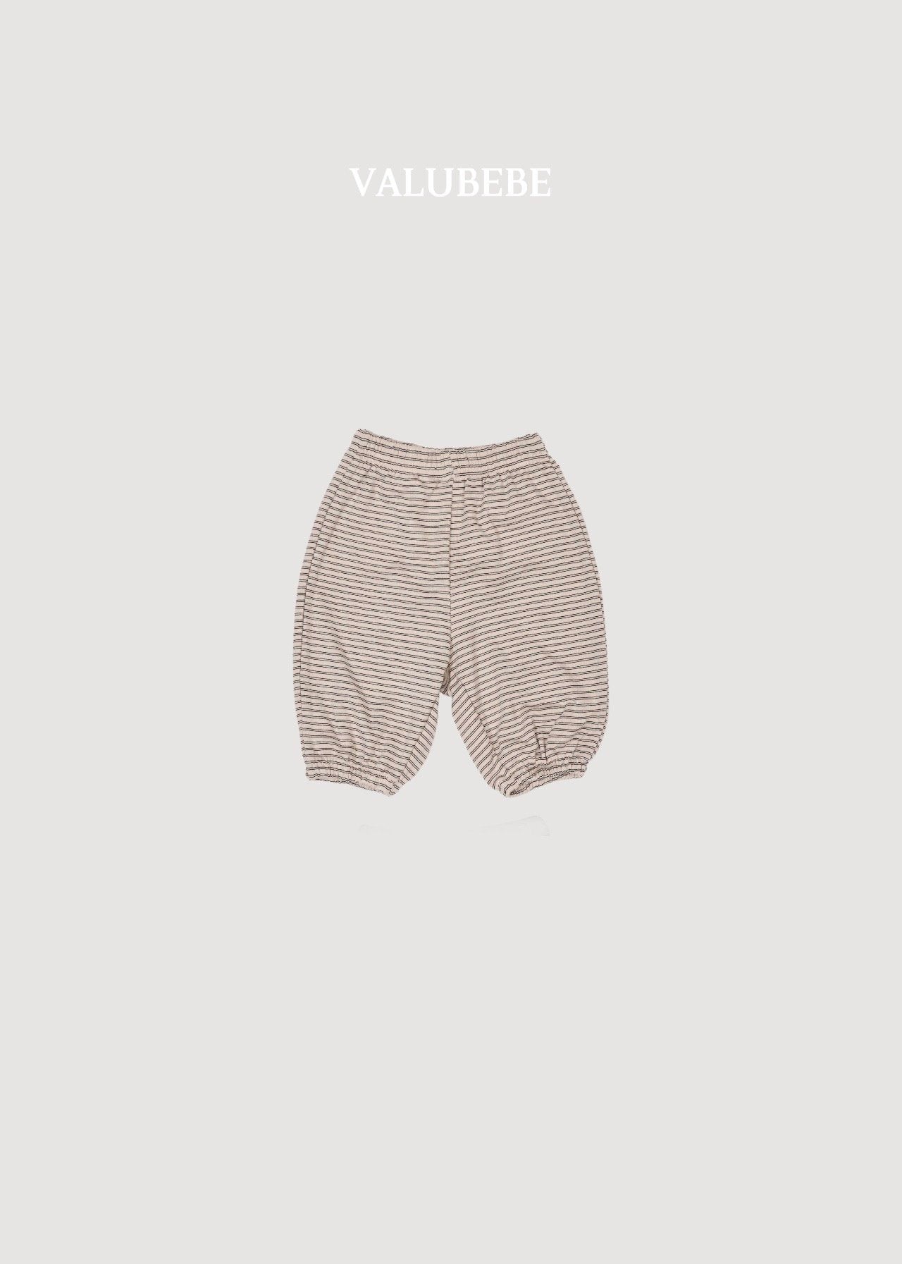 ［valubebe］Autumn embossing pants (stripe)