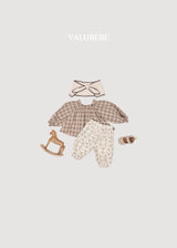 ［valubebe］Autumn embossing pants (bear & dot)