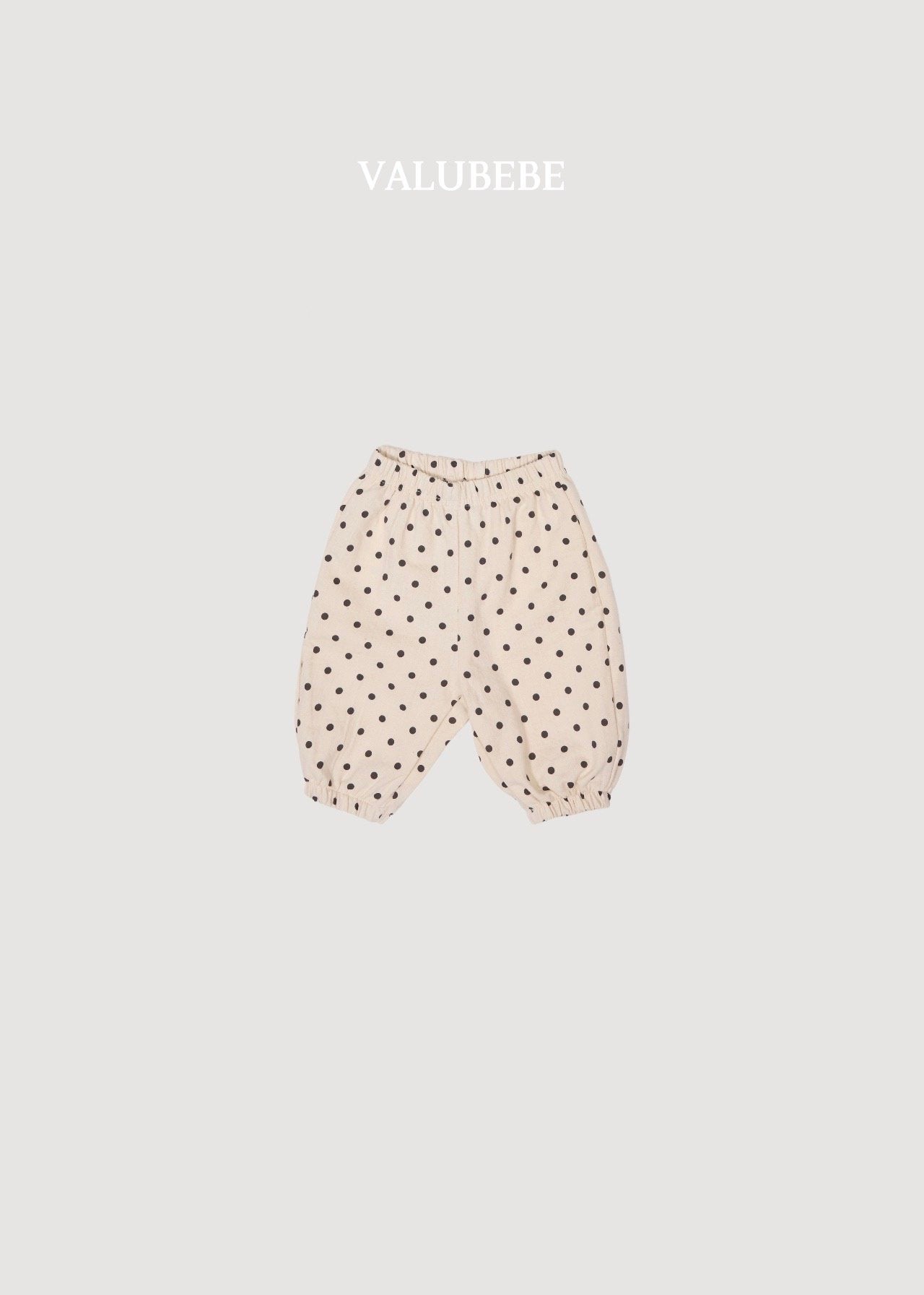 ［valubebe］Autumn embossing pants (bear & dot)