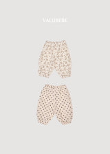 ［valubebe］Autumn embossing pants (bear & dot)