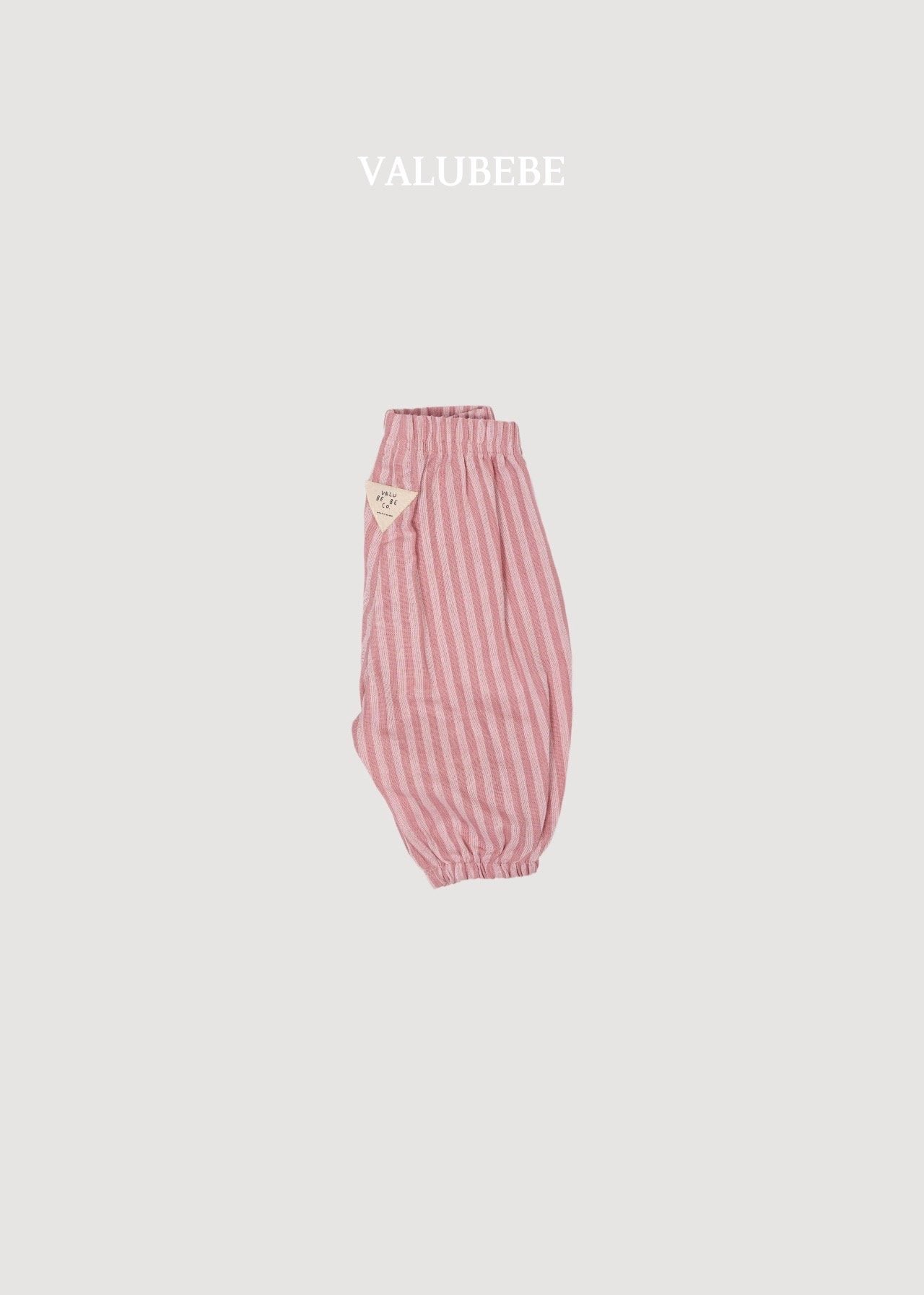 ［valubebe］Autumn embossing pants (stripe)