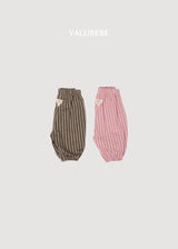 ［valubebe］Autumn embossing pants (stripe)