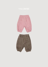 ［valubebe］Autumn embossing pants (stripe)
