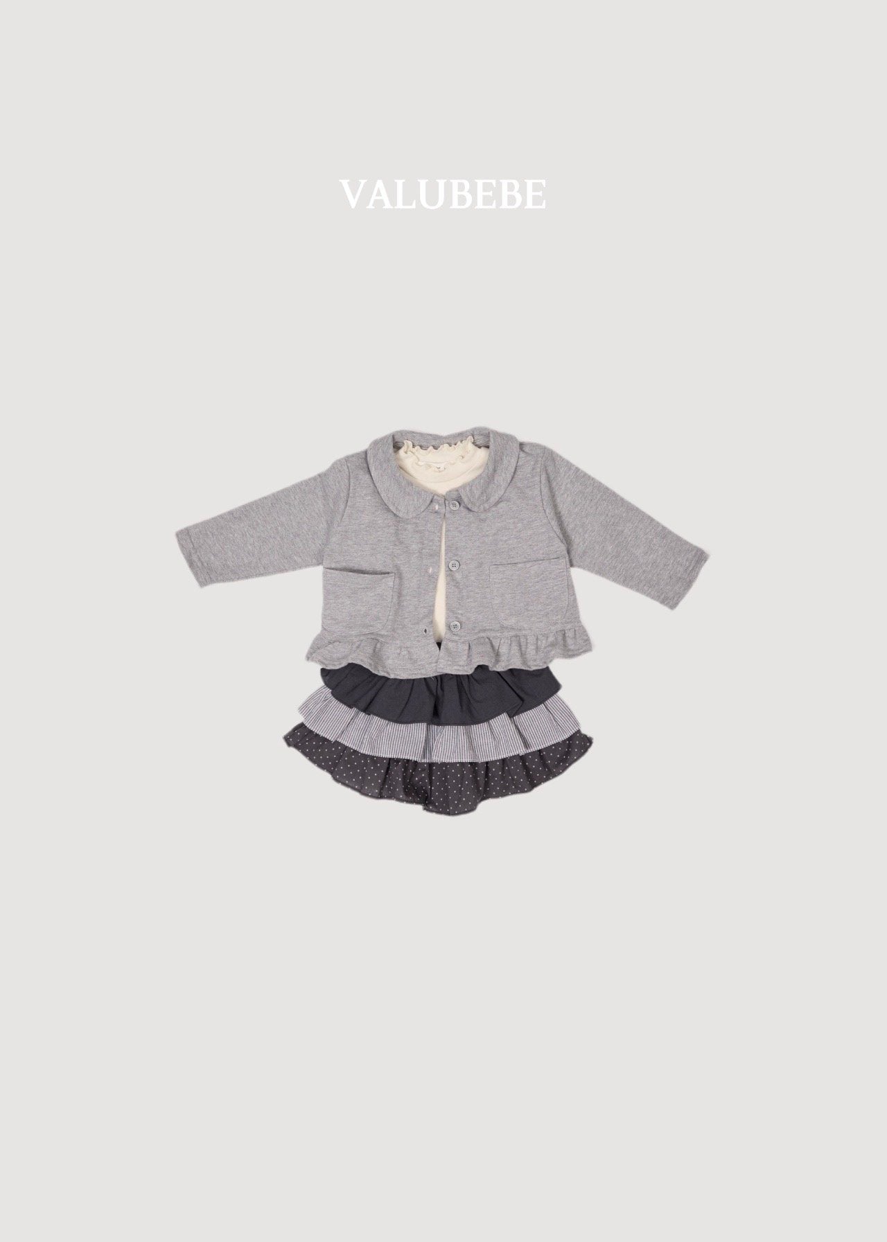 ［valubebe］Frill collar jacket