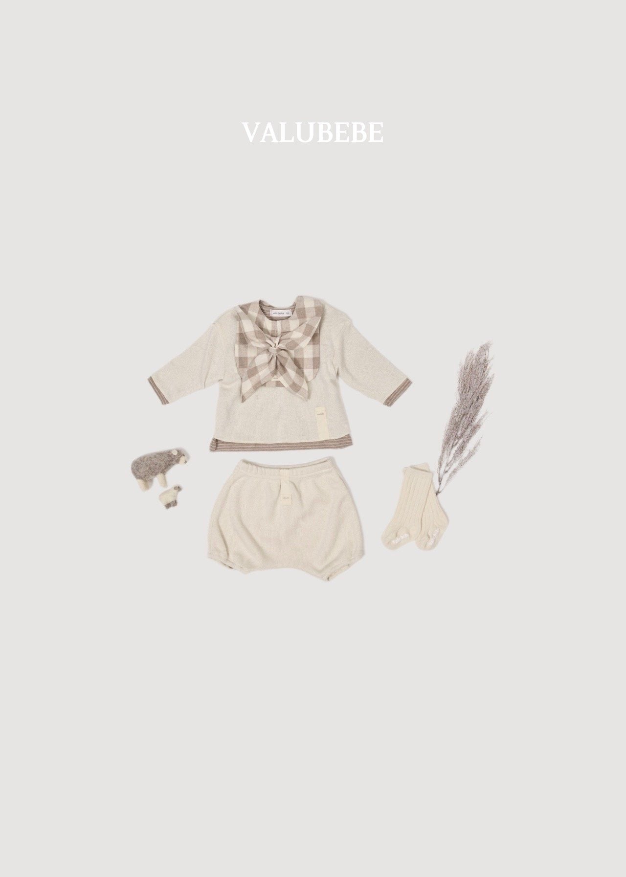［valubebe］Cozy knit short pants