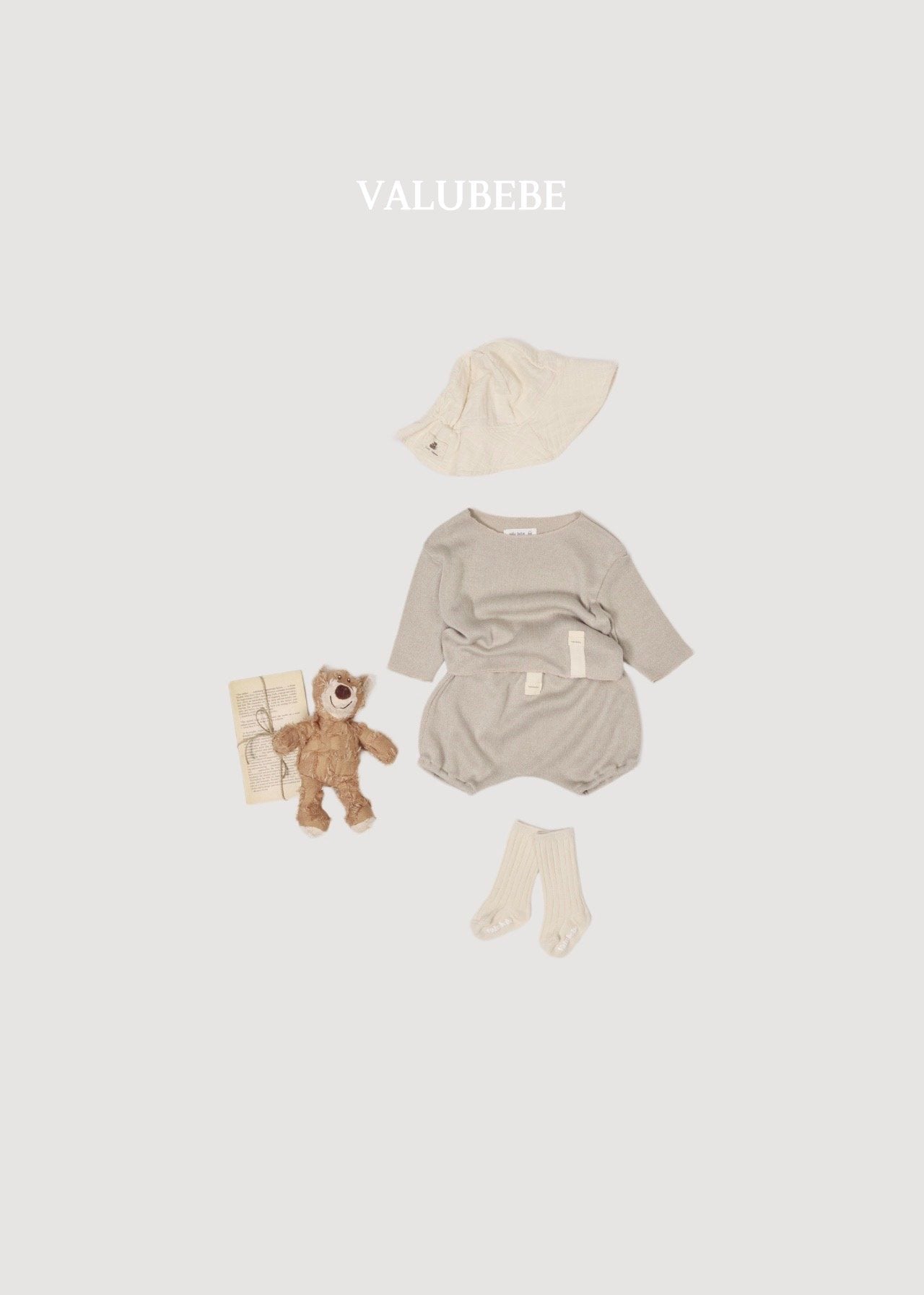 ［valubebe］Cozy knit short pants