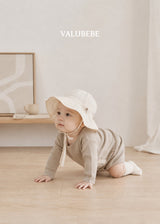 ［valubebe］Boat neck knit tee