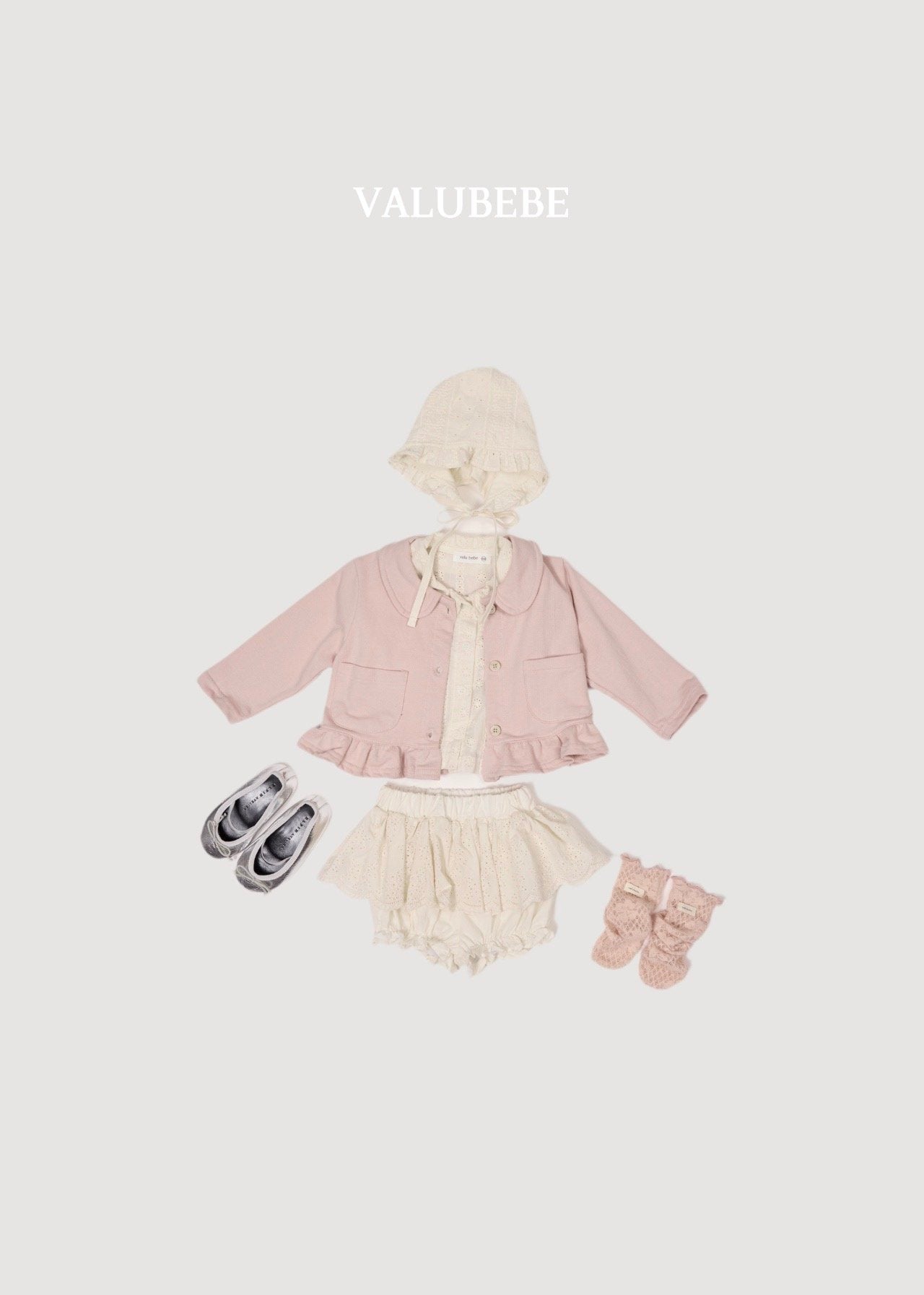 ［valubebe］Pumpkin skirt pants