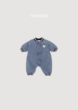 ［valubebe］Denim jumpsuit