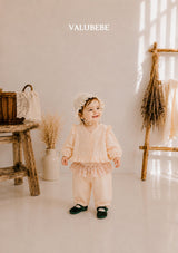 ［valubebe］Frill cancan pants