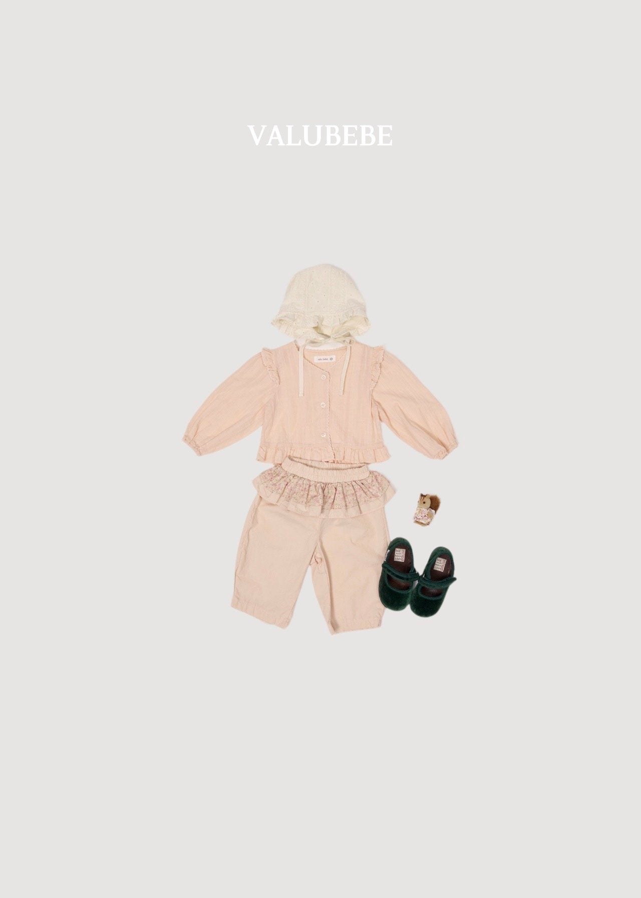 ［valubebe］Frill cancan pants