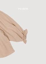 ［valubebe］Lace collar frill blouse