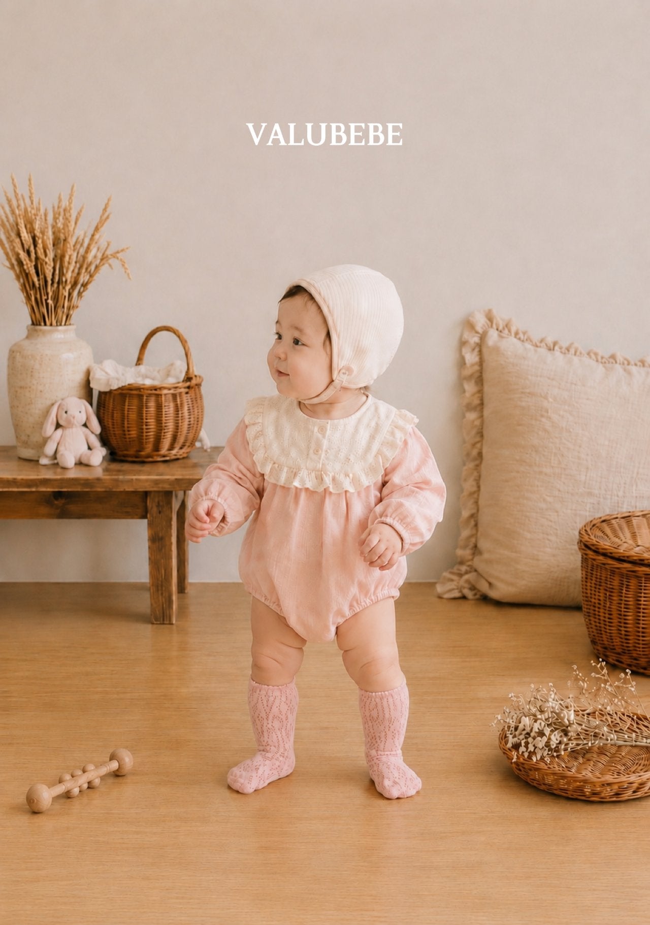 ［valubebe］Bruno frill rompers