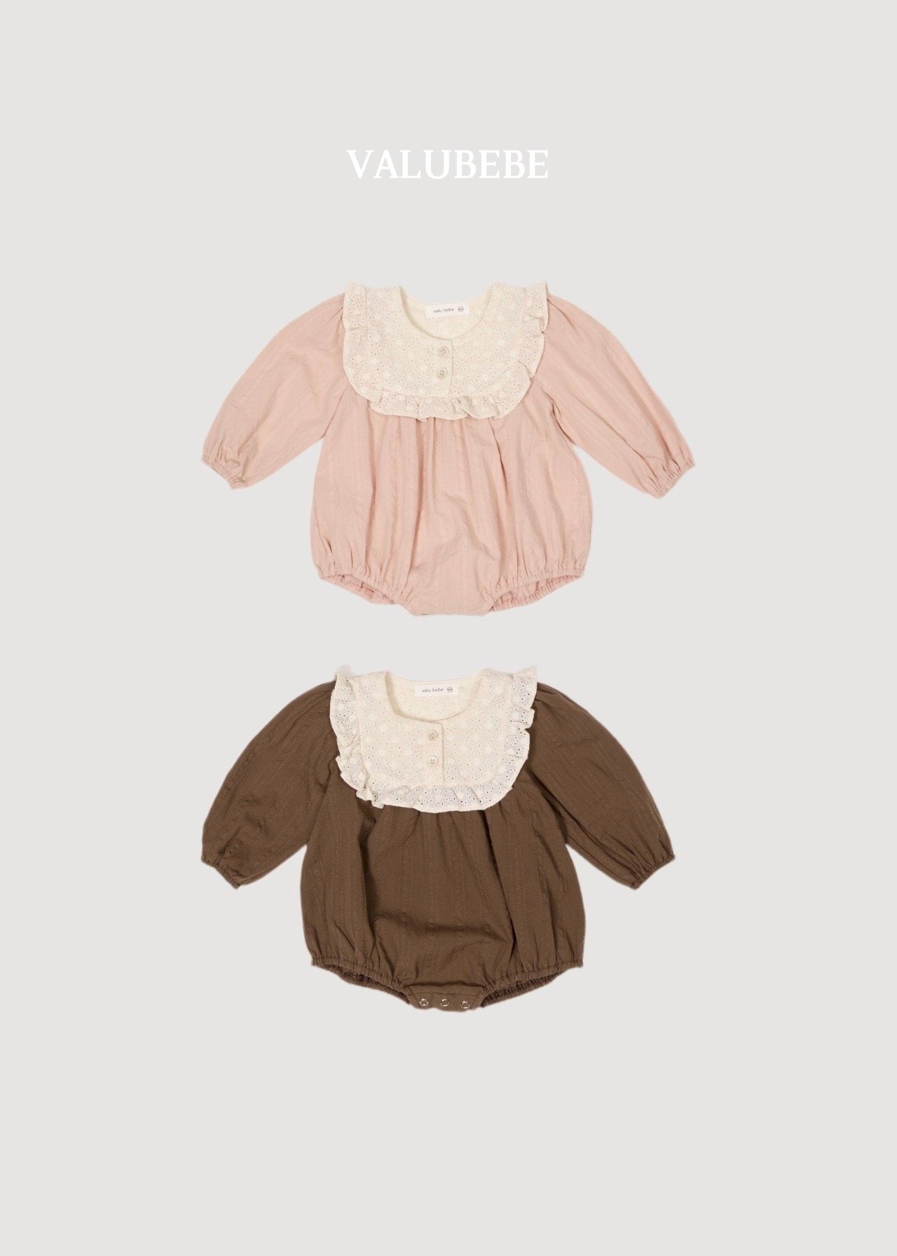［valubebe］Bruno frill rompers