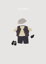 ［valubebe］Autumn pocket vest