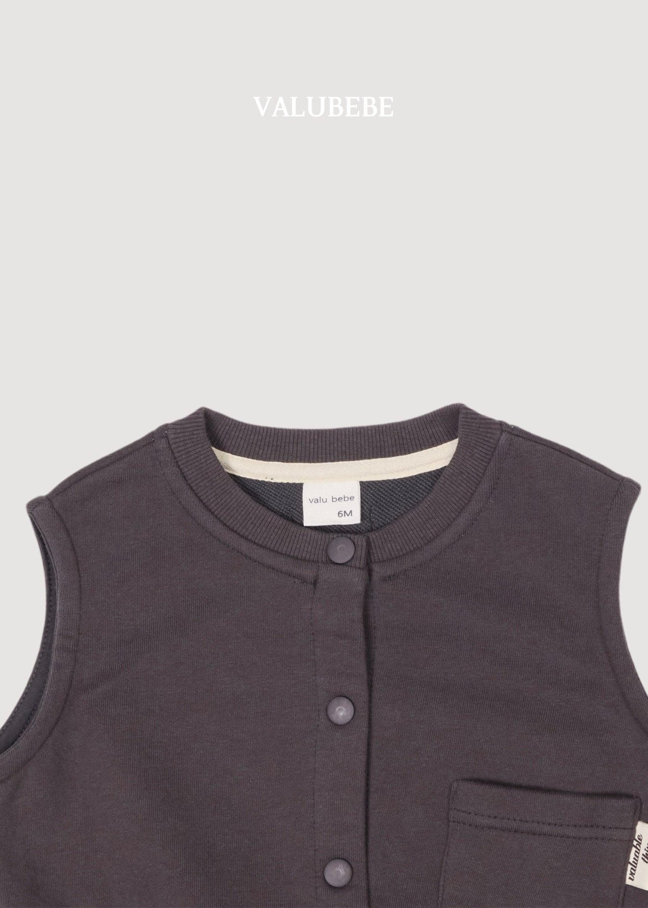 ［valubebe］Autumn pocket vest