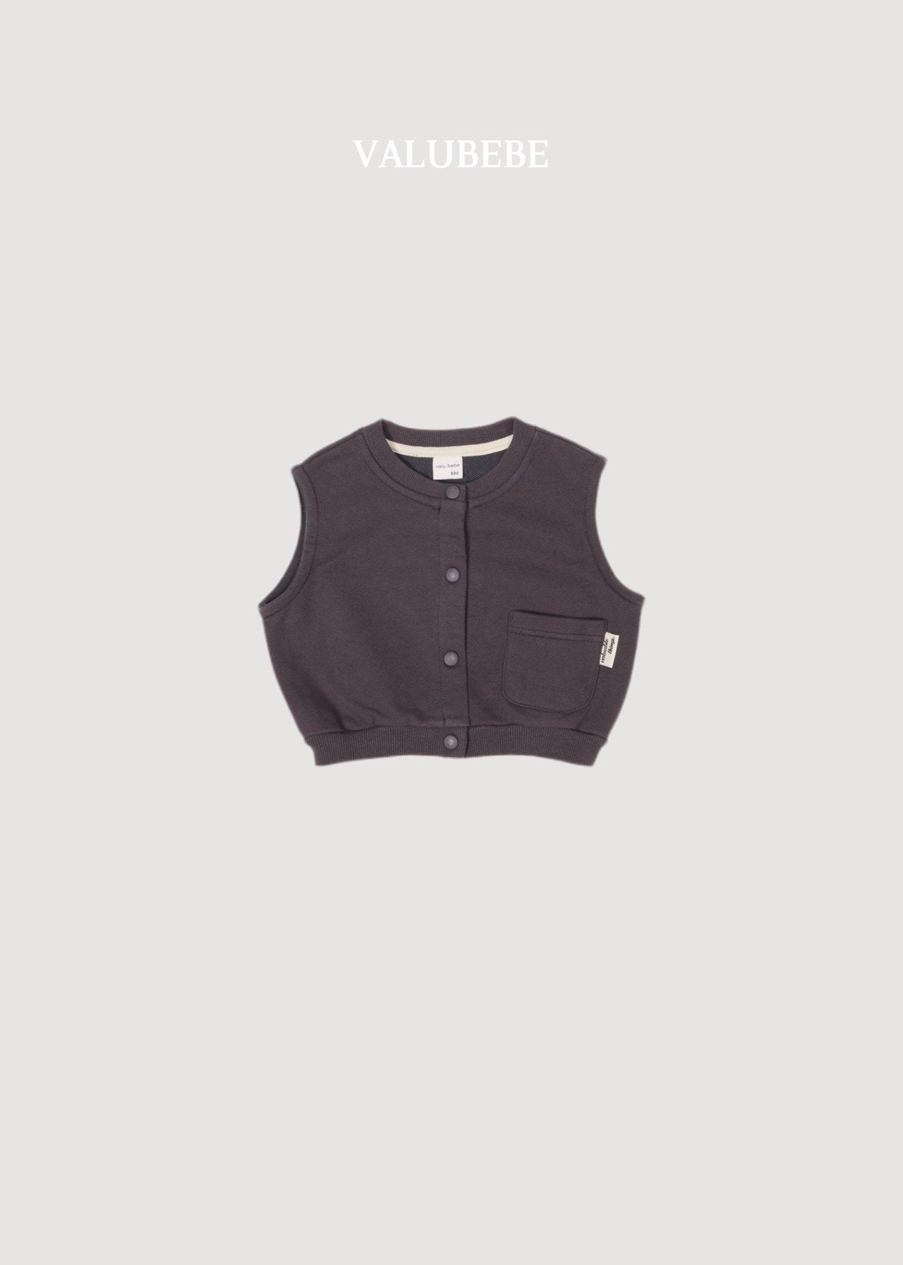 ［valubebe］Autumn pocket vest