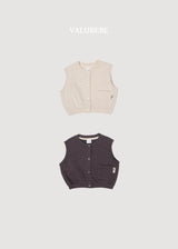 ［valubebe］Autumn pocket vest