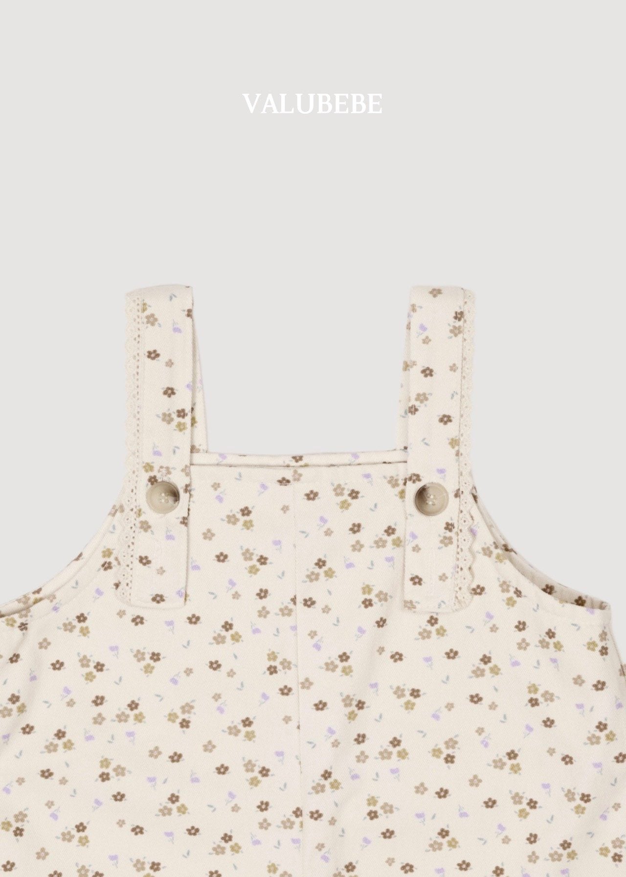［valubebe］Lace short salopette