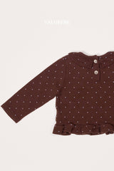 ［valubebe］Susu dot frill tops