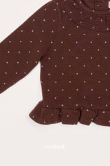 ［valubebe］Susu dot frill tops