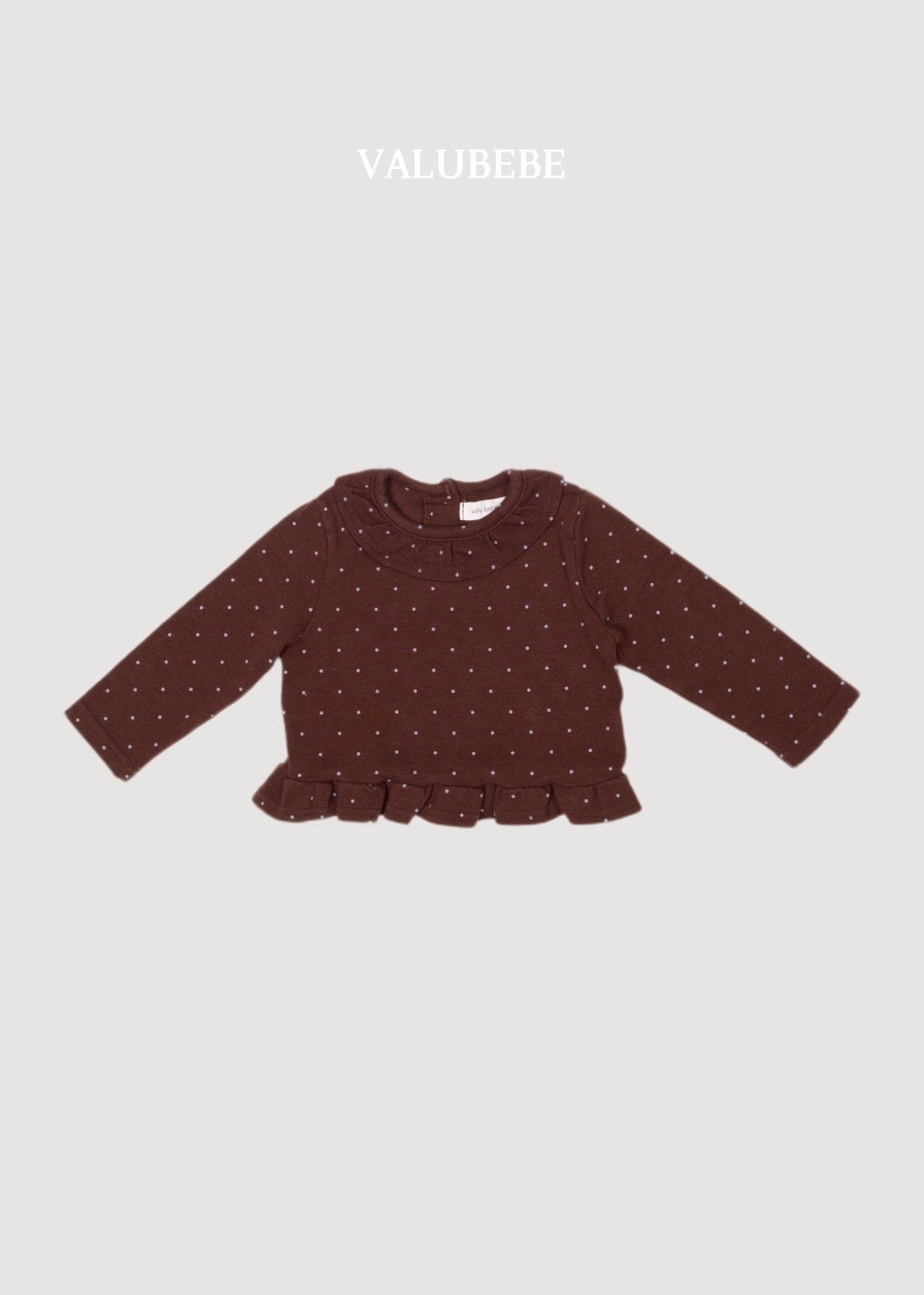 ［valubebe］Susu dot frill tops